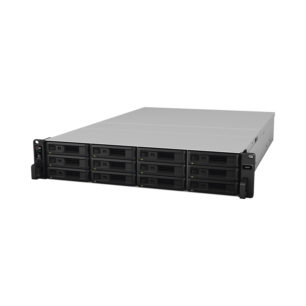 [SA3600] Servidor NAS para rack de 12 bahías / Expandible hasta 180 bahías / Hasta 1,536 TB