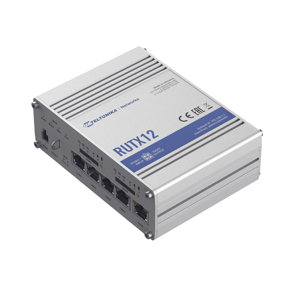 Router Industrial LTE (4.5G) cat 6, Doble Modem y doble SIM, GNSS, carcasa industrial