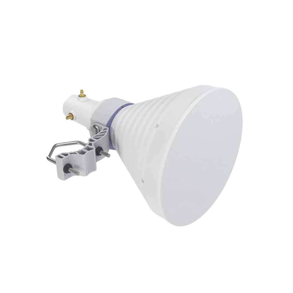 [STH-30-USMA] Antena Sectorial Simétrica Starter Horn de 30º, 5150 - 5950 MHz, ganancia de 18 dBi, conexión RP-SMA
