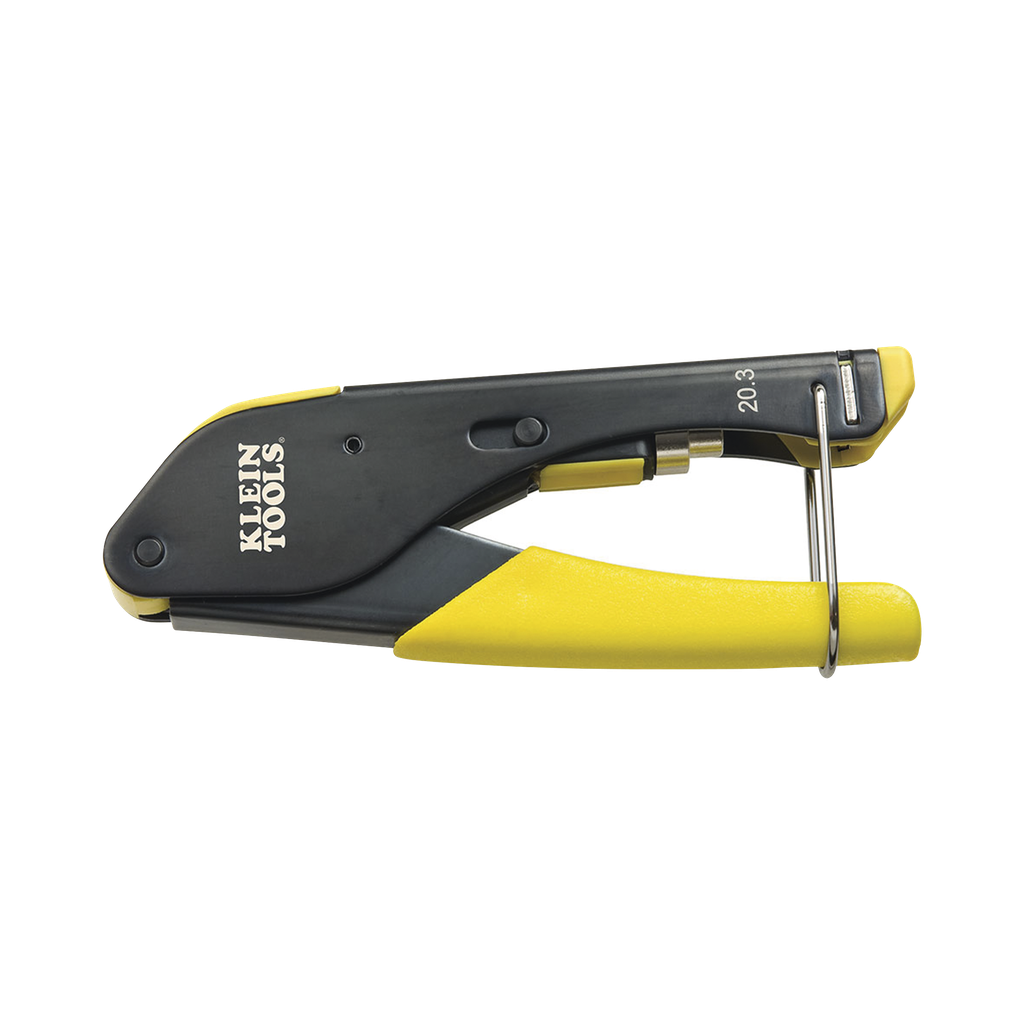 [VDV212-008-SEN] Pinza para Instalación de Conector F de Compresión con Cables RG59, RG6/6Q