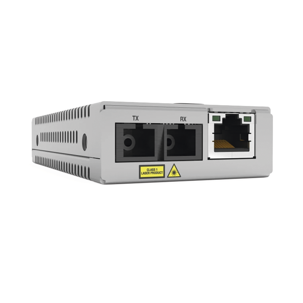 Convertidor de medios TAA (Federal) 10/100TX - 100FX/SC MultiModo, Multiregion PSU