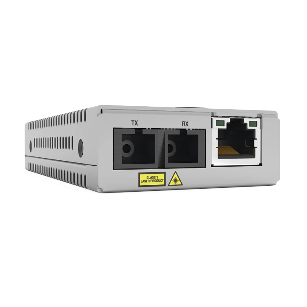 Convertidor de medios, monomodo, version TAA, 10/100TX a 100LX/SC (20km)