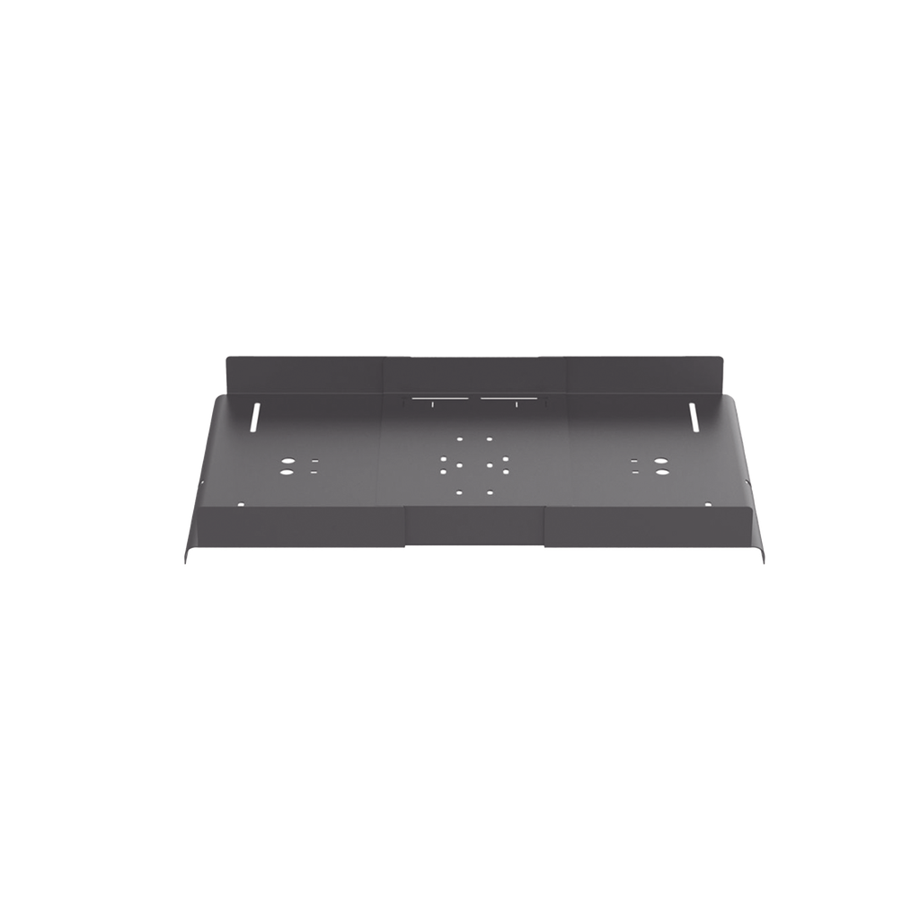 [PR2VWF] Canal Superior Tipo Cascada, Para Pasar Cables de Un Organizador a Otro, Compatible con Organizadores PatchRunner 2 (PR2V) y Racks de 2 o 4 Postes, Color Negro