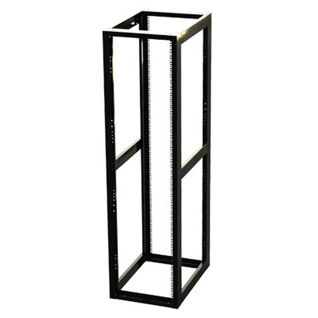 [EI-QR-3245-R2] Rack Estándar 19 de 4 Postes, Acero, 45 Unidades, Profundidad Ajustable.
