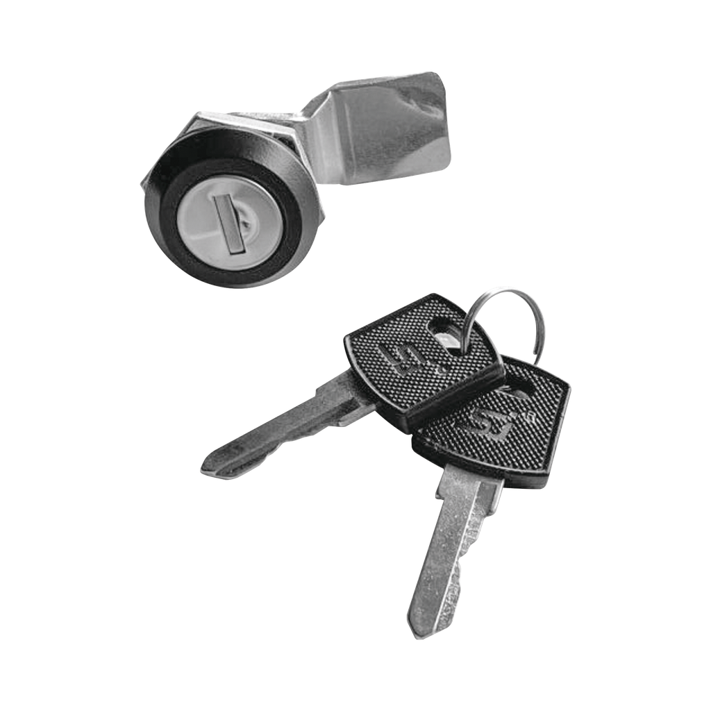 [PST7053E] Cerradura con Paleta Metálica con 2 llaves para Gabinetes PST de Poliéster.