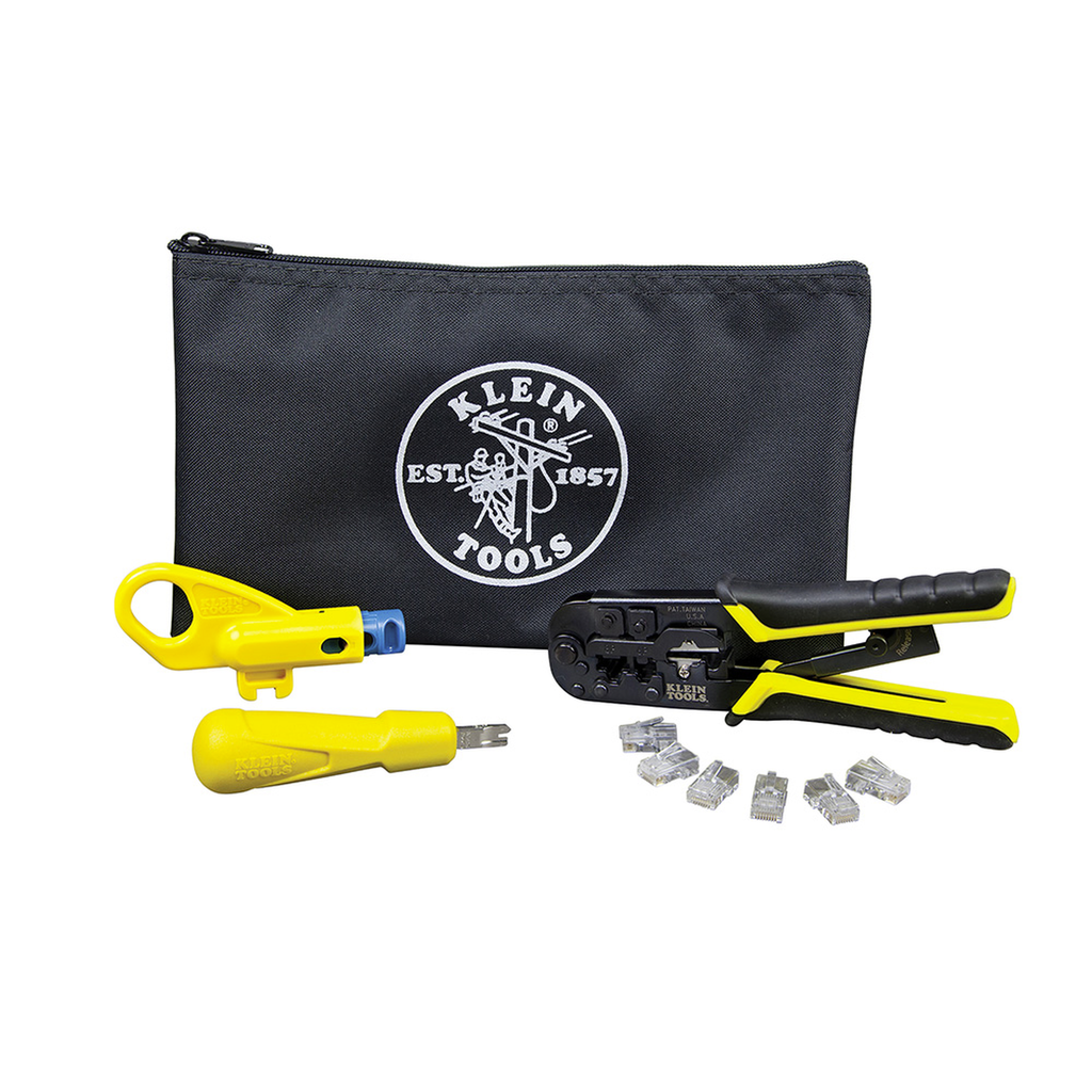 [VDV026212] Kit de Instalación de cable UTP con Estuche (Desforrador + Ponchadora + Ponchadora 110).