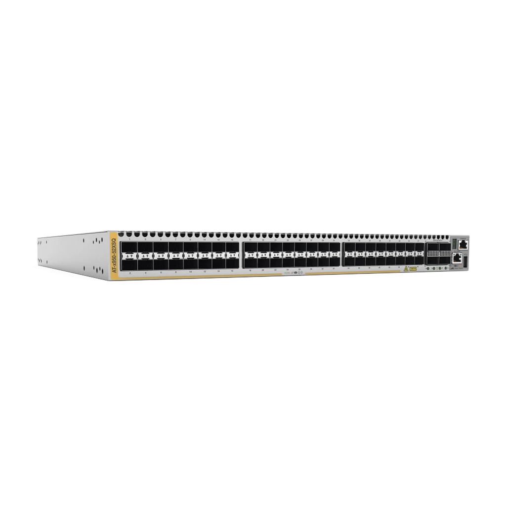 Switch Stackable Capa 3, 48 puertos 1/10G SFP+, 4 puertos 40/100G QSFP28 slot