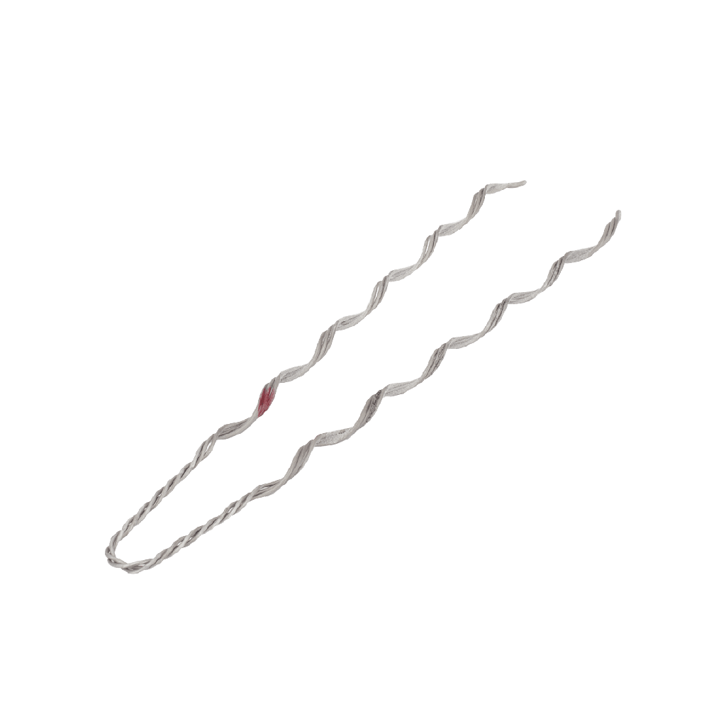 [OPDE-1027] Remate Preformado de Acero Galvanizado para Fibra Mini-ADSS de 12 y 24 hilos, diámetros 7.5 - 8 mm