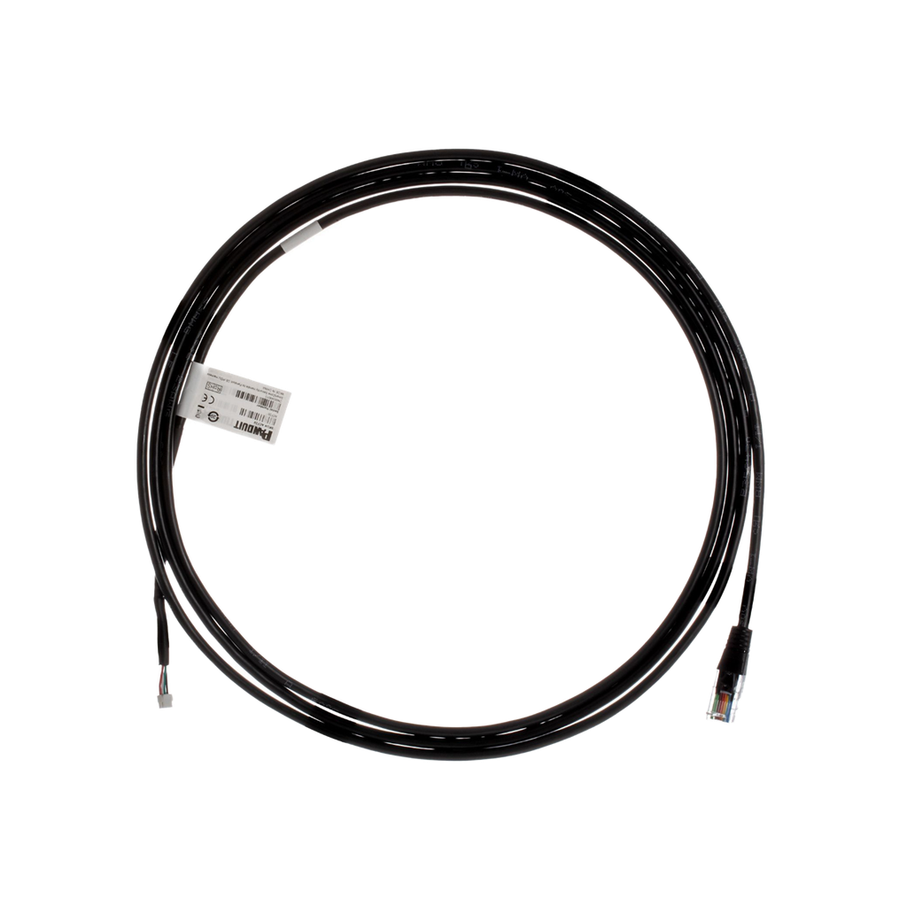 Cable de Extensión de Seguridad SmartZone?, Con Conexión JTS a RJ45 Macho, Para PDUs G5 Panduit, de 2.7 Metros