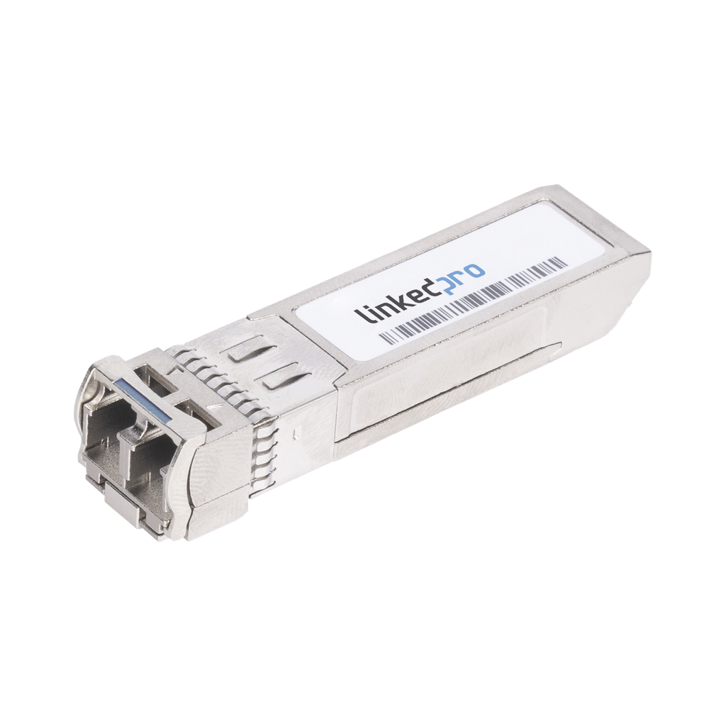 Transceptor Óptico SFP+ (Mini-Gbic) / Monomodo 1550 nm / 10 Gbps / 10GBASE-ER / Conectores LC/UPC Dúplex / DDM / Hasta 40 km