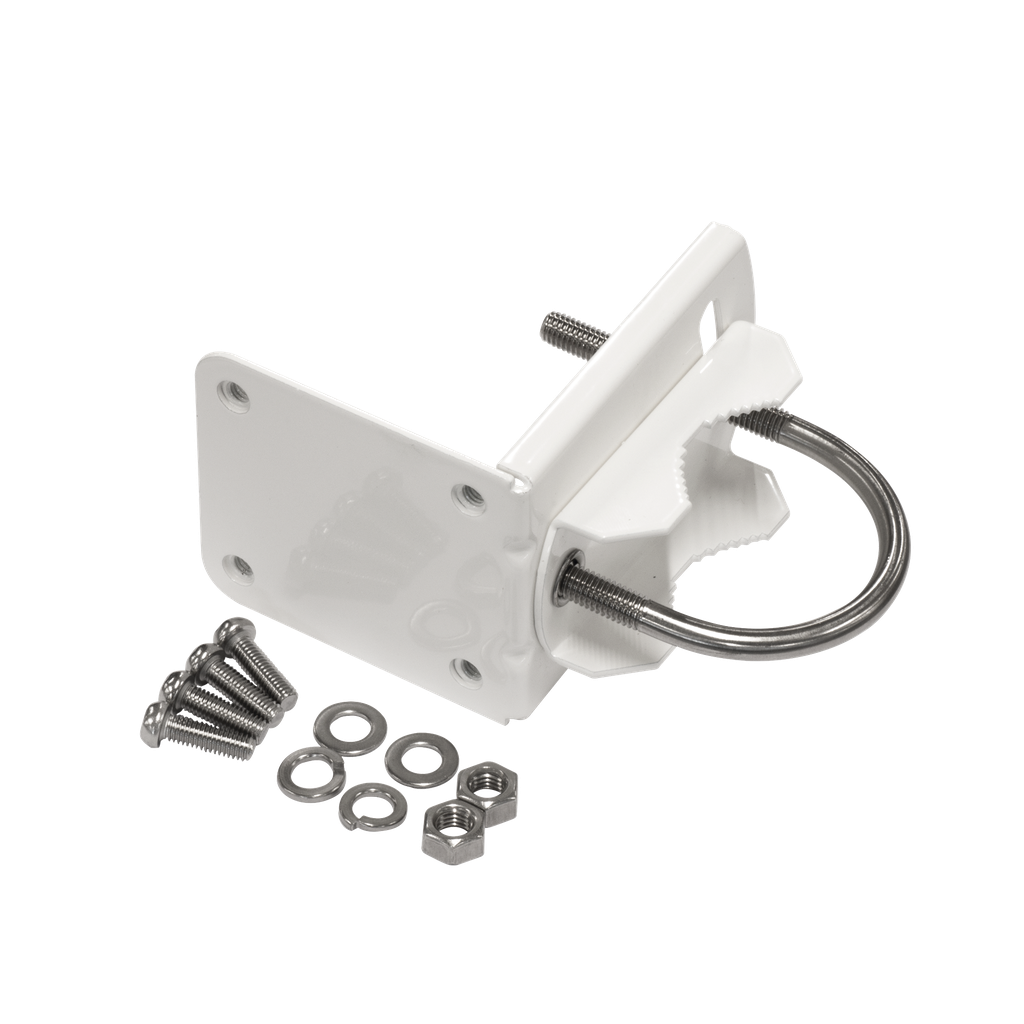 Adaptador básico de montaje en poste para la serie LHG, hecho de metal