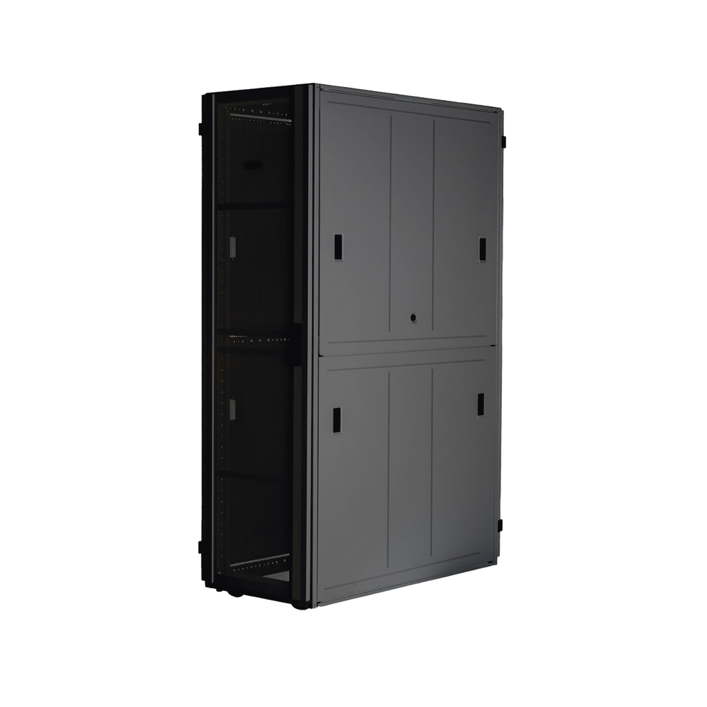 [XGL84812B] Gabinete FlexFusion? XGL (Light) para Centros de Datos, 48 UR, 800 mm de Ancho, 1070 mm de Profundidad, Fabricado en Acero, Color Negro