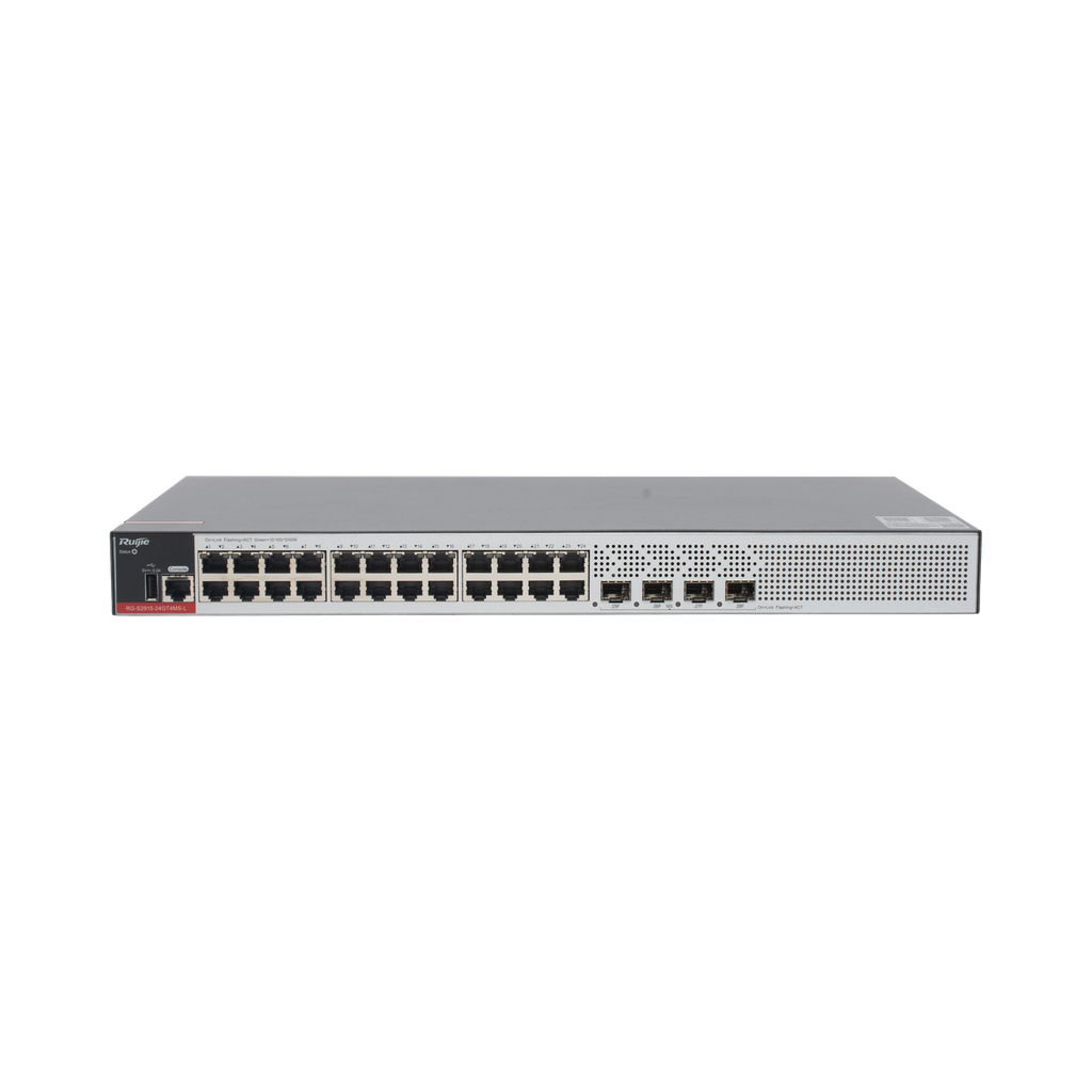 Switch Empresarial, Administrable L2+, 24 Puertos Gigabit y 4 Puertos Uplink SFP 2.5G