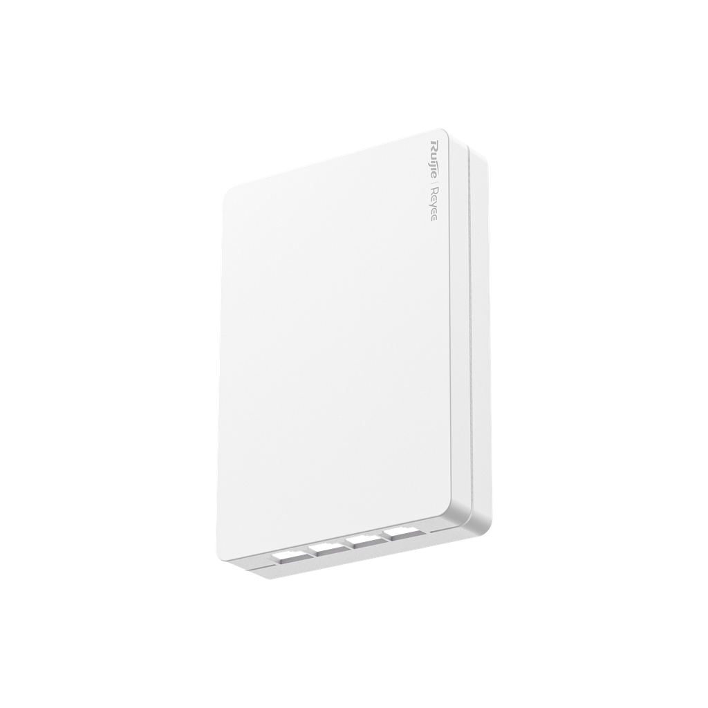 Punto de Acceso Mesh Wi-Fi 6 para interior en pared, hasta 512 usuarios ideal para Hotelería u Oficina.