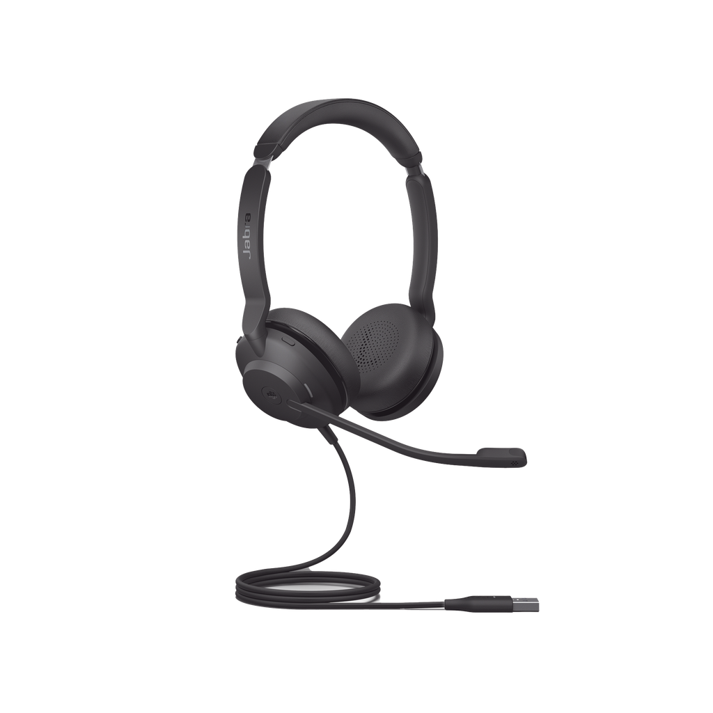 Jabra Evolve2 30SE, Auricular stereo versión MS con aislamiento de ruido, indicador de ocupado (Busylight) (23189-999-979)
