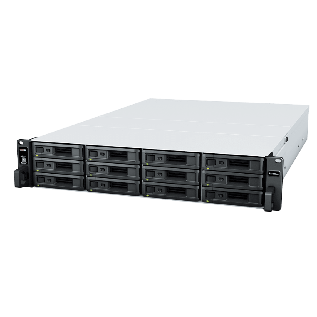 [RX1222SAS] Unidad de Expansión RX1222sas | 12 Bahías SAS/SATA 3.5 o 2.5 | Diseño Redundante | Fuentes de Alimentación Dobles | Compatible con Unidades Synology.