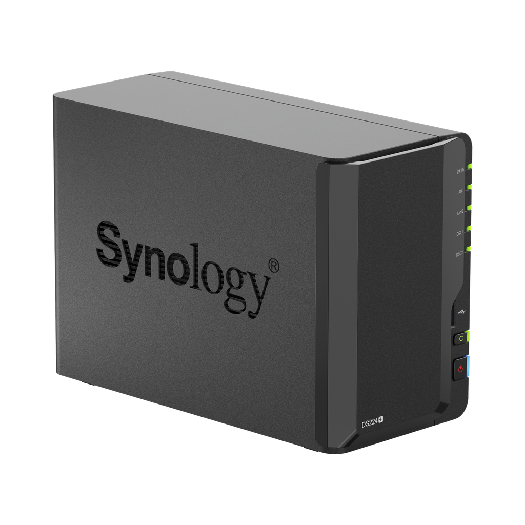 [DS224PLUS] Servidor NAS de 2 Bahías / Servicio Nube Gratis (P2P) / Administración Remota y Respaldo Programado
