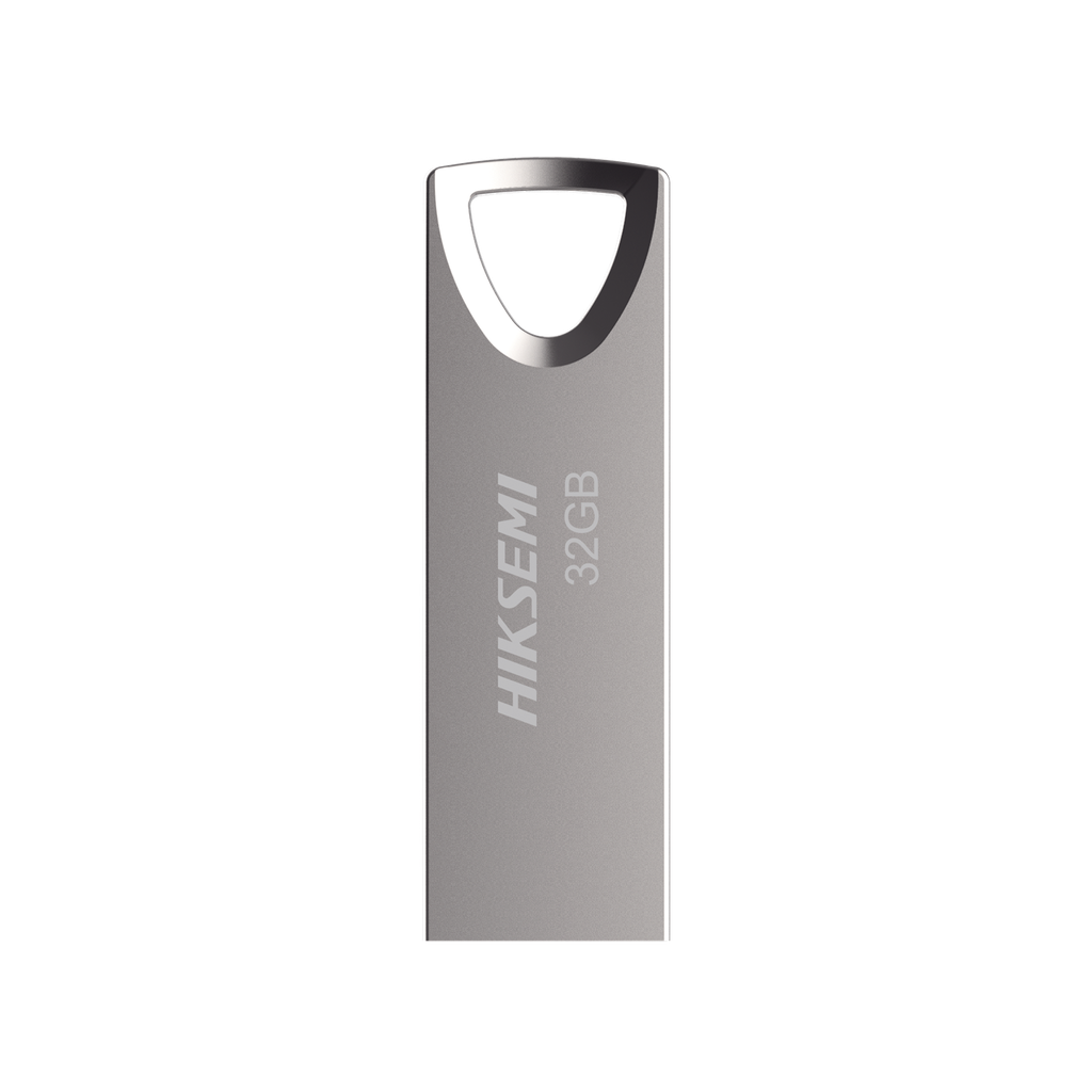 [HS-USB-M200/32G/2.0] Memoria USB de 32 GB / Versión 2.0 / Metalica / Compatible con Windows, Mac y Linux