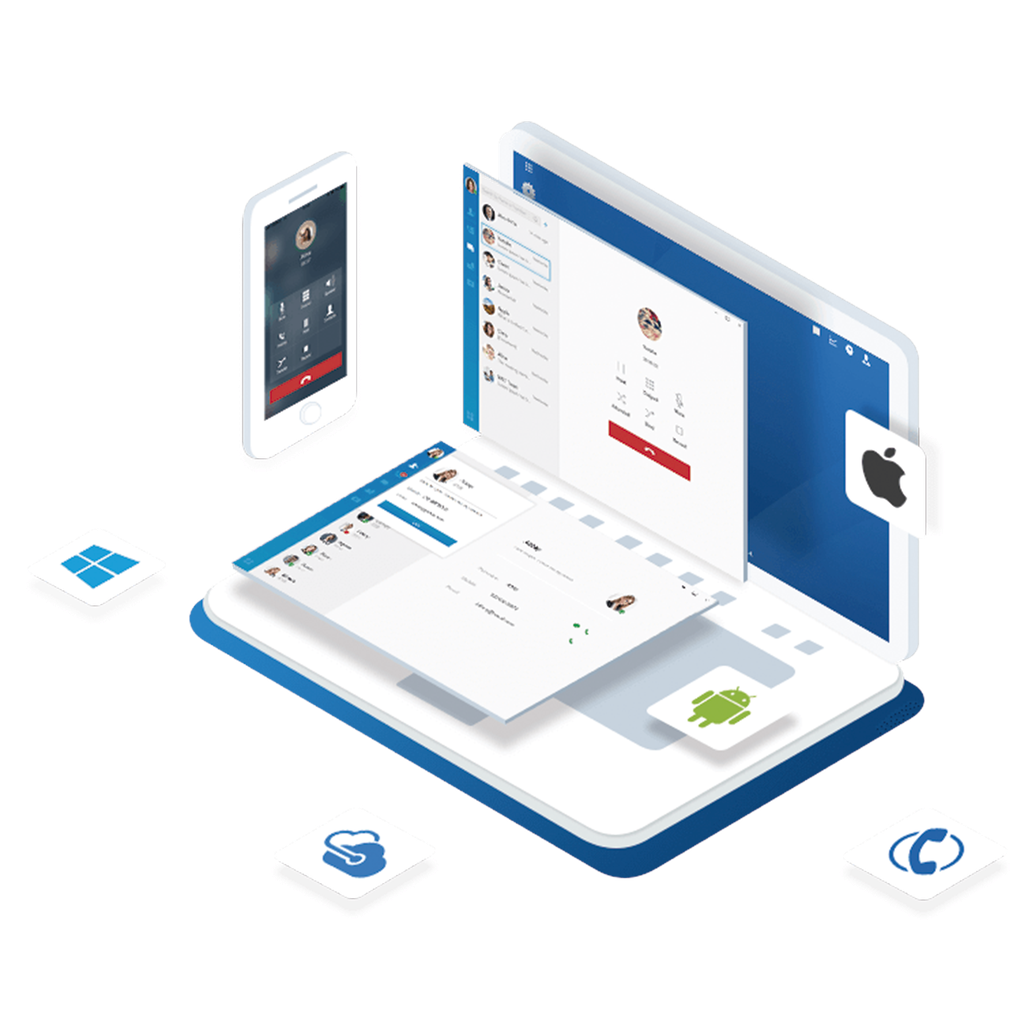 [YEACLOUD10EXT] Conmutador en nube Yeastar 10 extensiones Enterprise anuales, 10 llamadas simultáneas 500 min. de grabación en nube