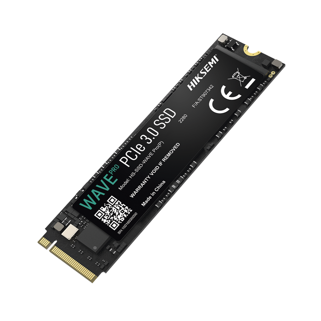 [HS-SSD-WAVEPRO(P)/2048G] Unidad de Estado Sólido (SSD) 2048 GB / ALTO RENDIMIENTO / Hasta 3445MB/s / M.2 NVMe / Para Gaming y PC Trabajo Pesado