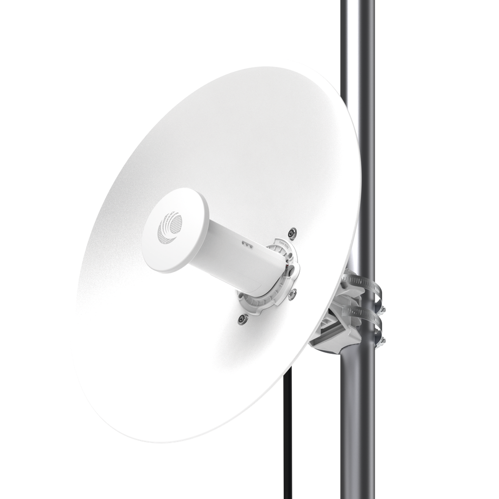 Cambium Networks ePMP Force 4525L | Módulo Suscriptor Wi-Fi 6 (802.11ax) | 5 GHz | Antena de Plato 25 dBi integrada | Hasta 600 Mbps y Gestión cnMaestro | Hasta + 10 km