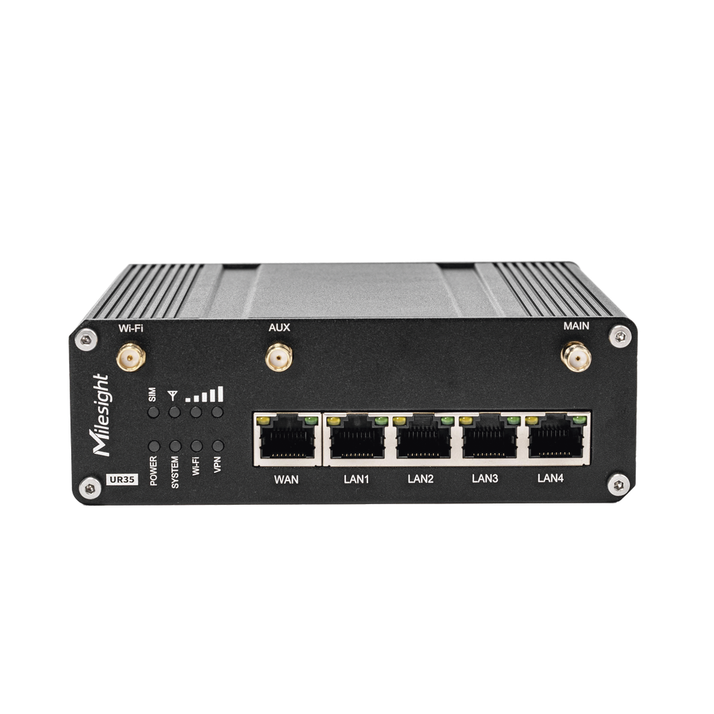Router Celular Industrial 4G LTE con WiFi y Puertos Ethernet para IoT y M2M