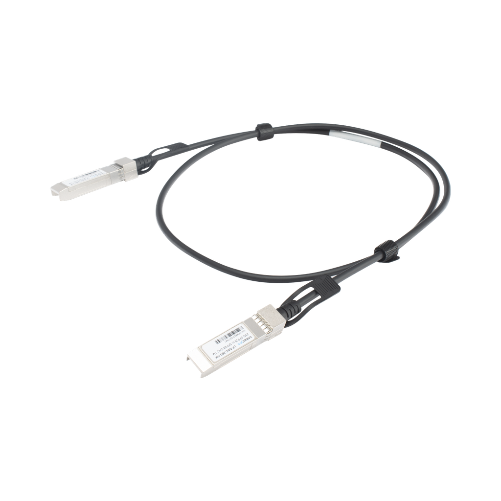 Cable DAC SFP28 de 25 Gbps a 25 Gbps / Passive Direct Attach Copper Twinax Cable / Longitud: 1 metro