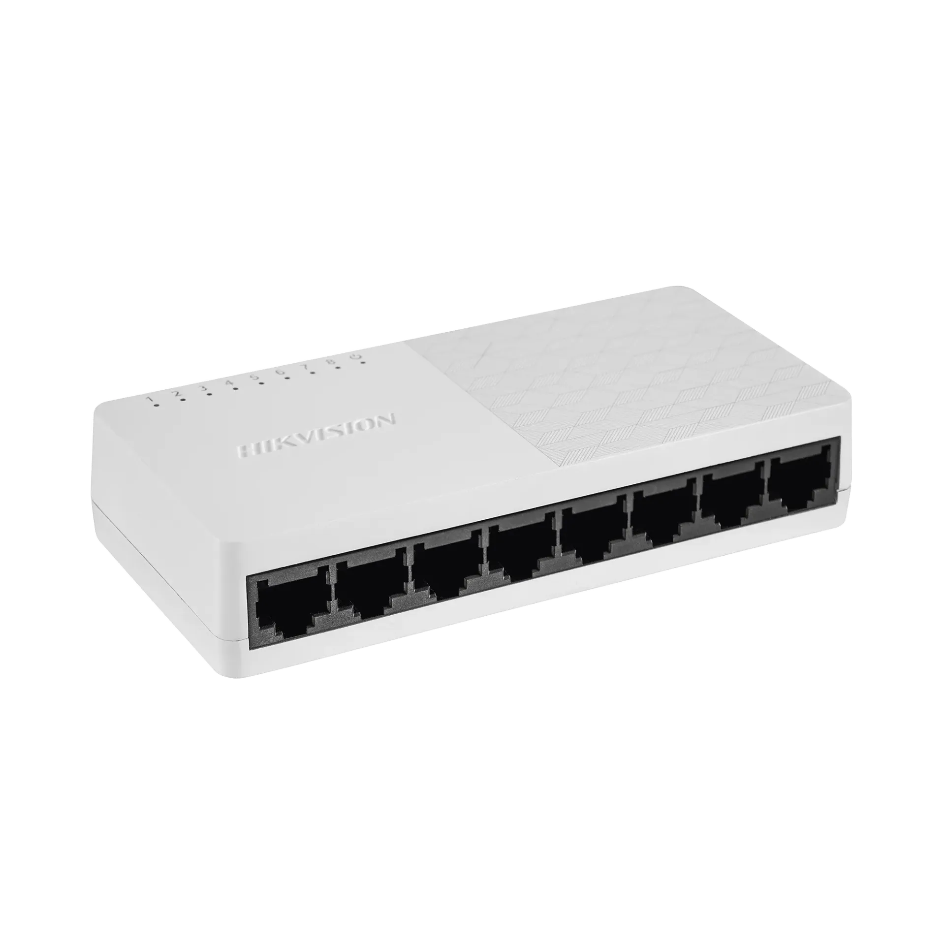 Switch No Administrable de Escritorio de 8 Puertos / Fast Ethernet  10 / 100 Mbps / Diseño Compacto y Estetico