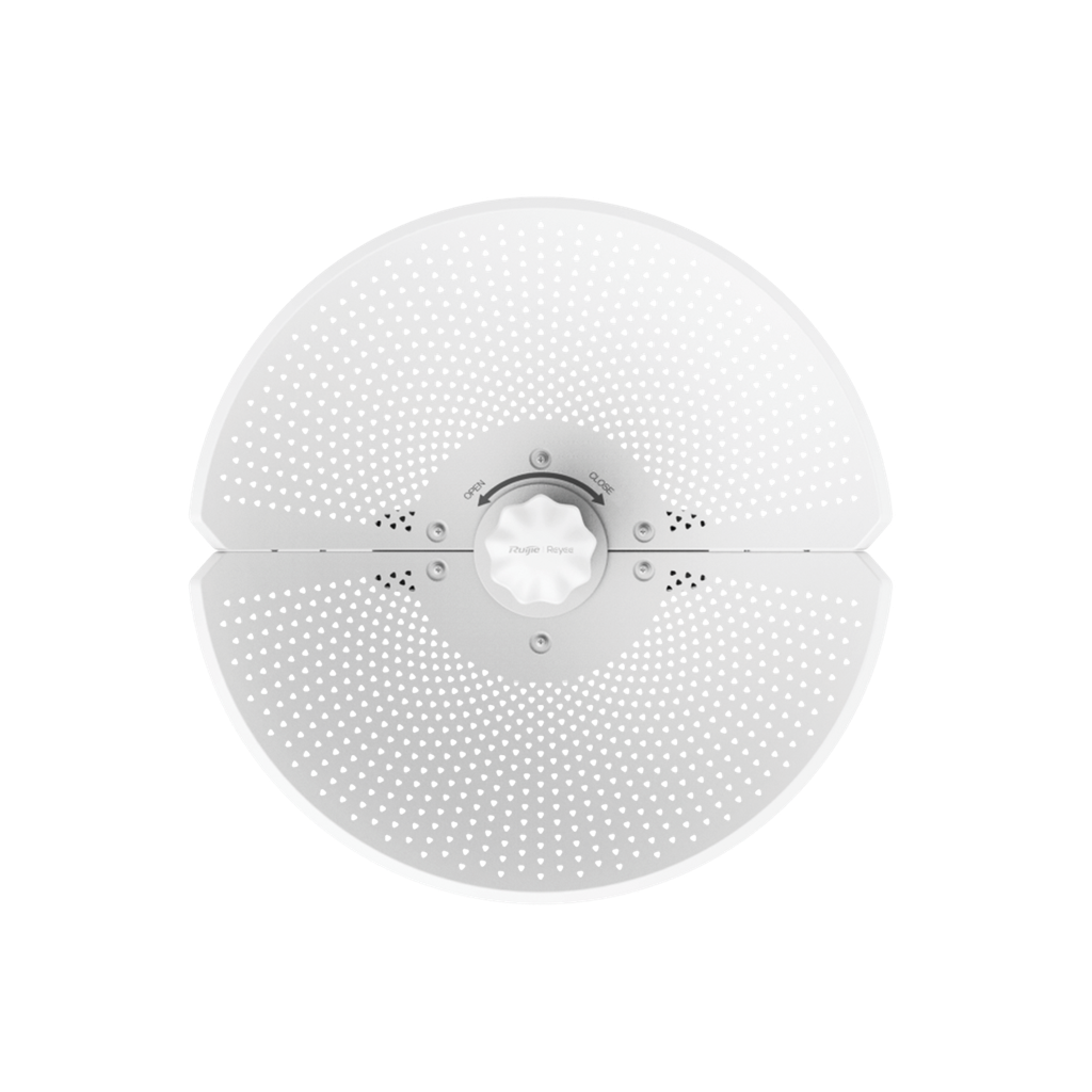 [RG-AIRMETRO460F] Radio Integrado 23 dBi Puerto 10/100,  Modo AP/CPE en PtP o CPE en Multipunto, Hasta 867 Mbps, Botón de Auto-Emparejamiento para distribuciones de Enlaces Inalámbricos WISP y CCTV, Administración en la Nube.