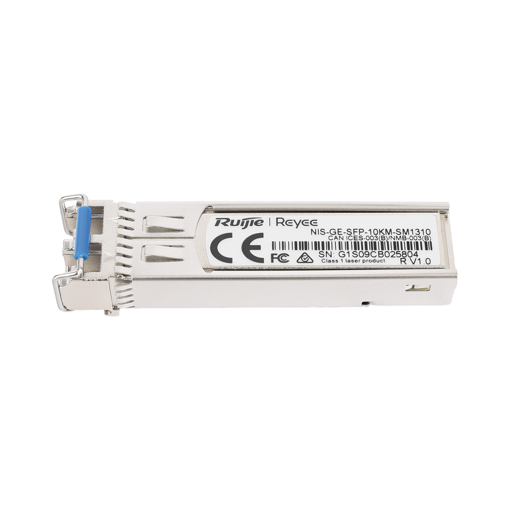 [NIS-GE-SFP-10KM-SM1310] Transceptor Industrial LC Monomodo SFP 1G, hasta 10 Kilómetros, Longitud de Onda 1310 nm, soporta Temperaturas de -40° a 85° C
