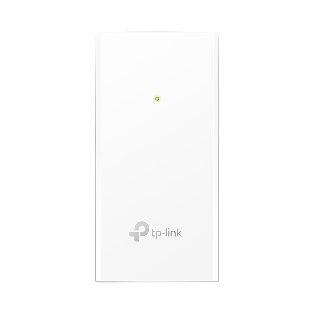 Inyector PoE Pasivo de 48V (18 Watts) / 2 puerto 10/100/1000 Mbps / Plug and Play / Montaje en Pared
