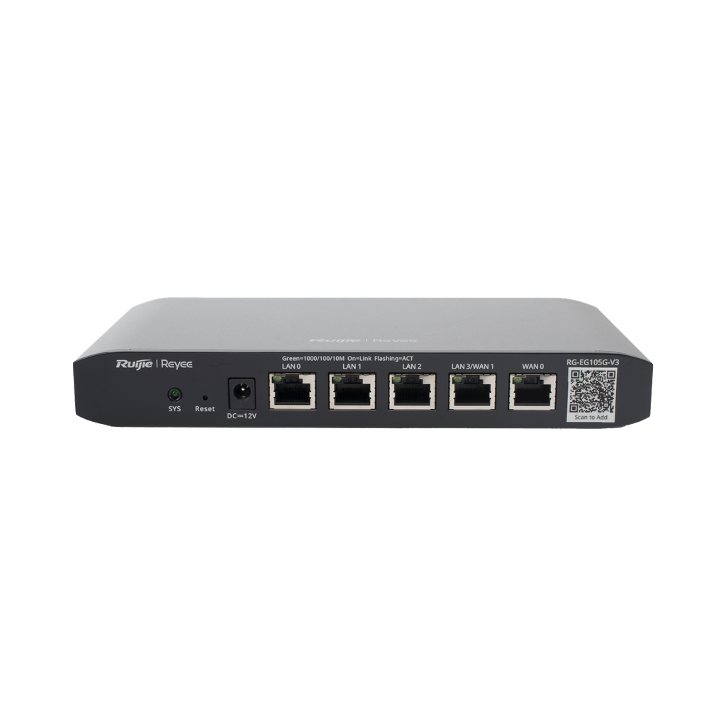 Router Balanceador con Función SD-WAN, Hasta 2 Servicios de Internet y hasta 100 clientes con desempeño de 600 Mbps