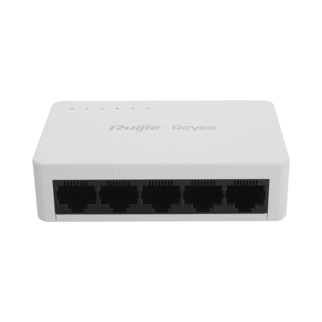Switch no administrable, Visible en la Topología de la Nube, 5 puertos 10/100 Mbps