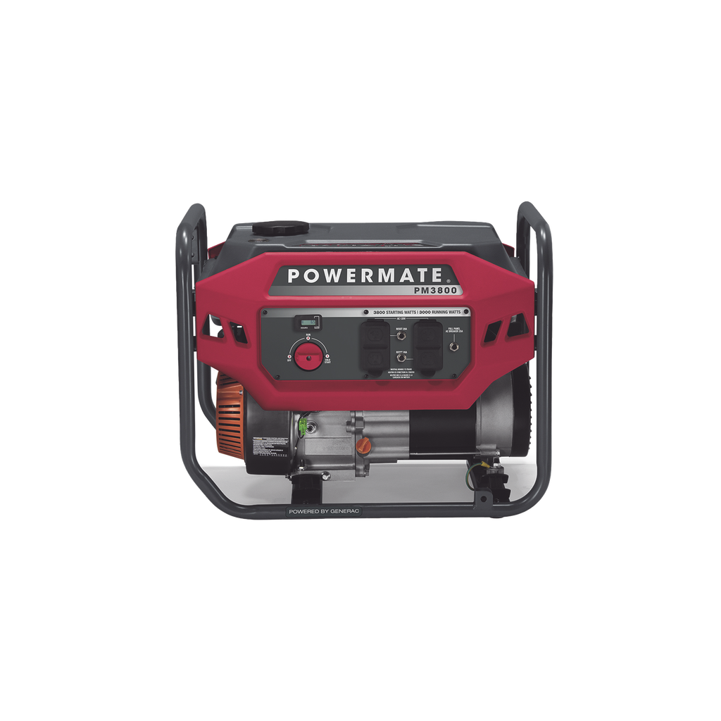 [PM3800] Generador Inversor Portátil a Gasolina, 3 kW, 120Vac, Arranque Manual