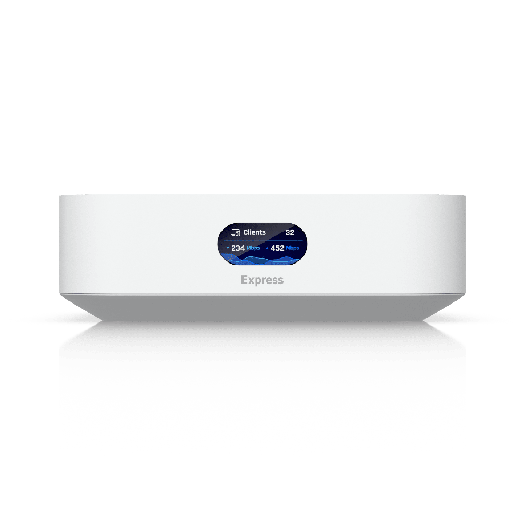 UniFi Express UX Cloud Gateway Compacto con WiFi 6, Ejecuta UniFi Network, Alimenta una Red Completa o Funciona como Punto de Acceso