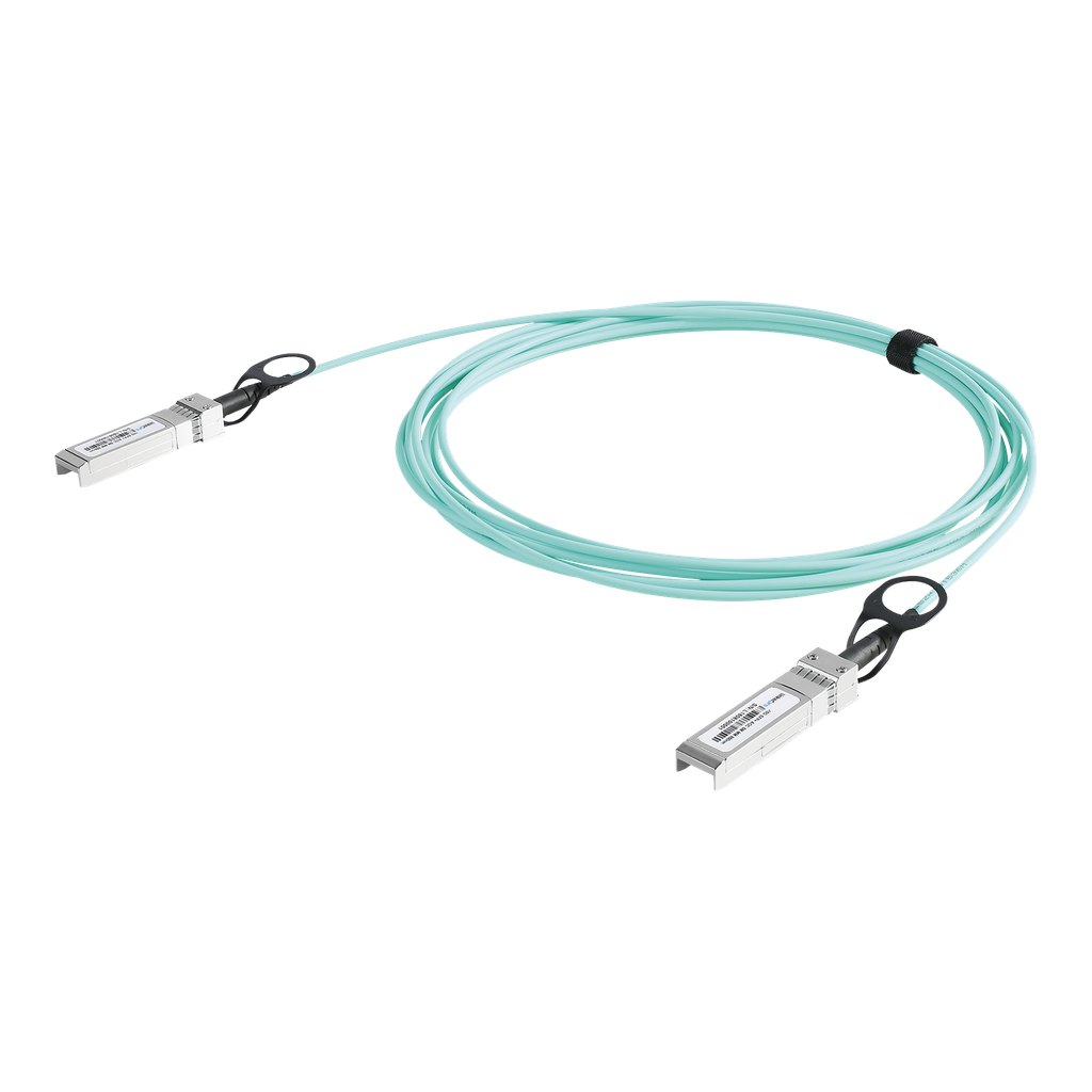 [LP-AOC-10G-15M] Cable AOC SFP+ de 1&10 Gbps a 1&10 Gbps / Cable de fibra óptica Activo / Longitud: 15 metros
