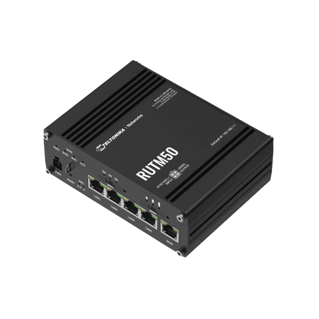 Ruter Celular 5G Dual-SIM con Wi-Fi 5 y 4 Puertos de Red + 1 Puerto WAN, Aprobado FIRSTNET