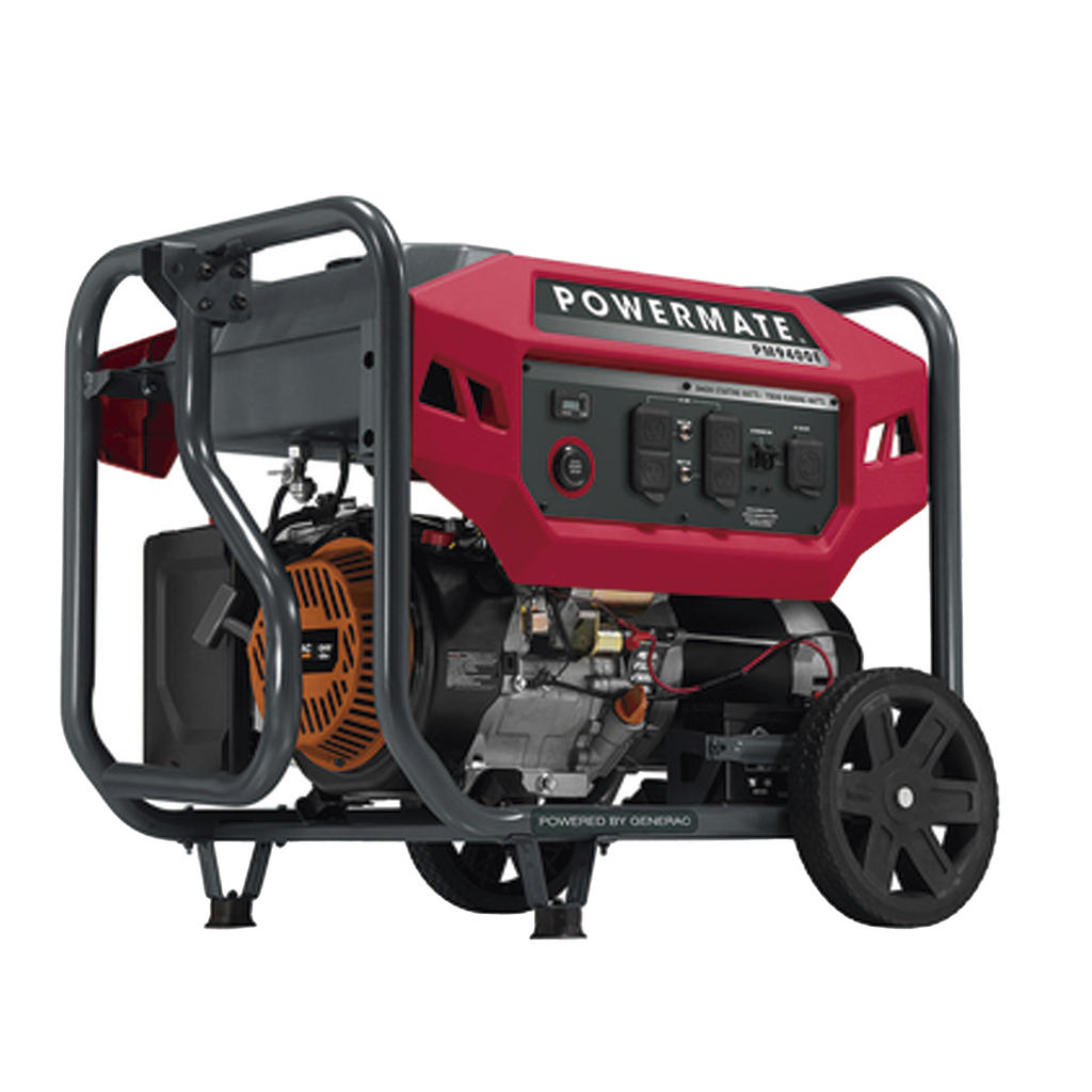 [PM9400E] Generador Inversor Portátil a Gasolina, 7.5 kW, 120/240Vca, Arranque Manual