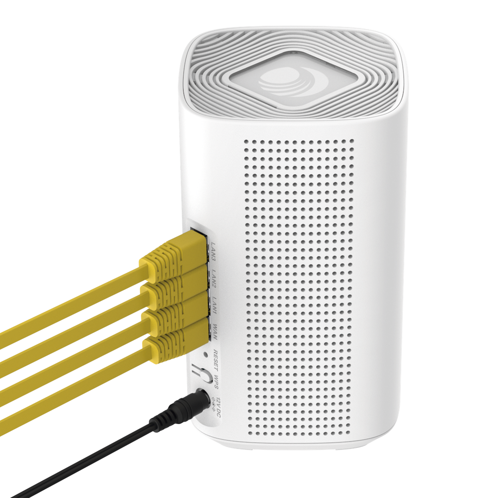 Router Home Mesh RV22 Ideal para Soluciones Residenciales / Doble Banda (2.4 y 5 GHz) / Wi-Fi 6 / Capacidad de: 2.5 Gbps (5 GHz), 600 Mbps (2.4 GHz) / Gestión vía Software para Administrador y Usuario Final desde la nube cnMaestro