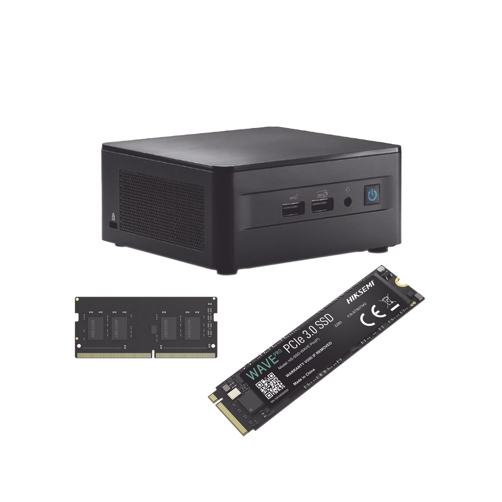 [NUCASI516G256G] ASUS NUC KIT / ESTACION DE TRABAJO / CORE I5 12VA GENERACION / RAM 16GB / SSD 256