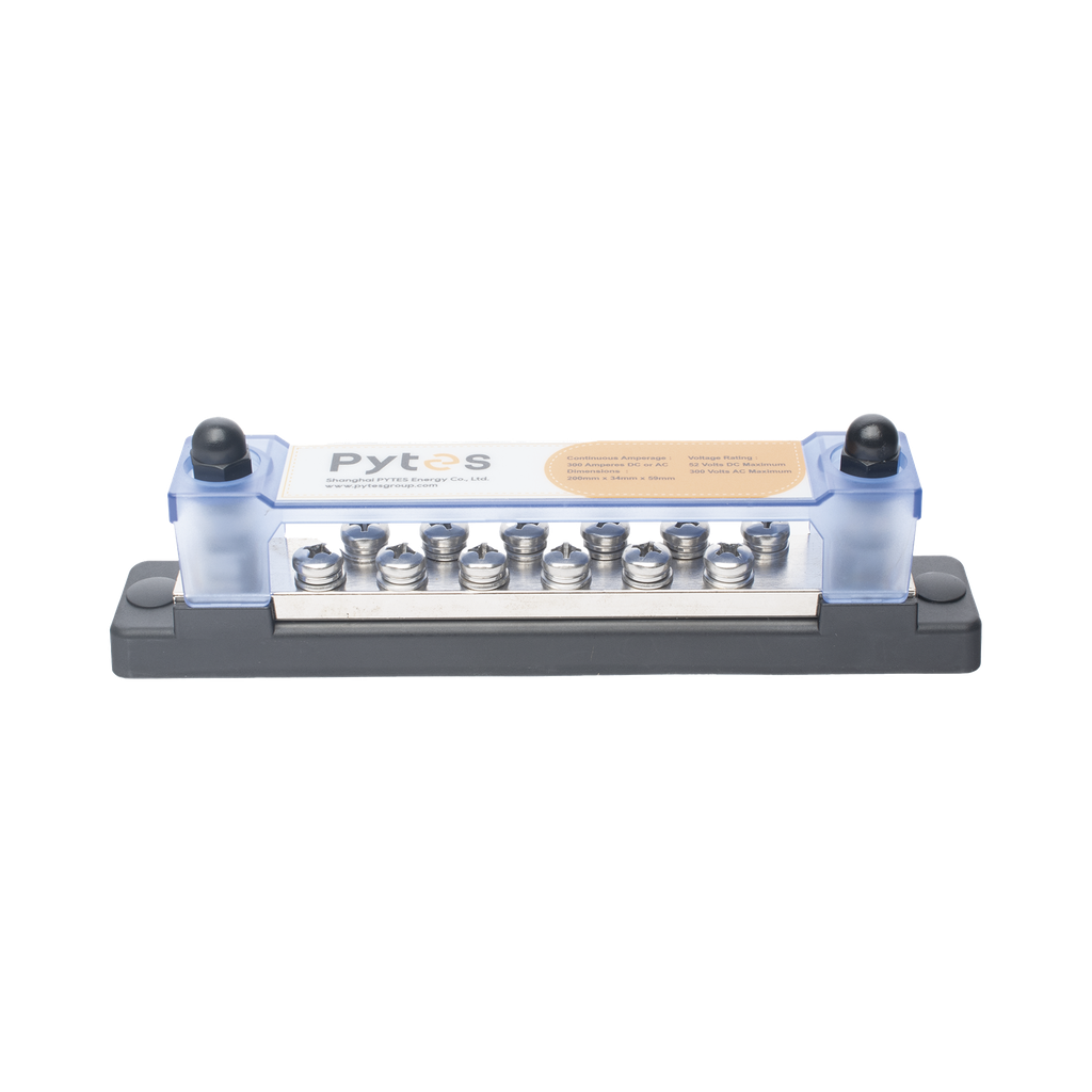 [BUSBAR300A] Bloque de Terminales de 12+2  Líneas, 300A, para Baterias