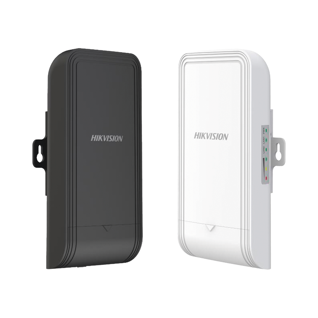 [DS-3WF0EC-5ACT(B)] Kit Completo (Transmisor - Receptor) para Enlace PTP en 5 GHz / Aplicación para Elevadores / Antena Integrada de 7 dBi 2 x 2 MIMO / PoE af para alimentar una cámara /Autoajuste de Potencia / 500 Metros de Distancia