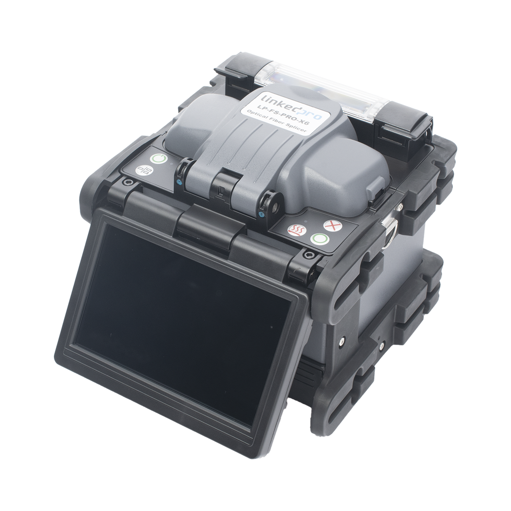 [LP-FS-PRO-X6] Fusionadora de Fibra Óptica Multimodo y Monomodo / Alineación por Núcleo / 6 Motores para Mejor Precisión en el Empalme / Capacitación Remota Gratuita