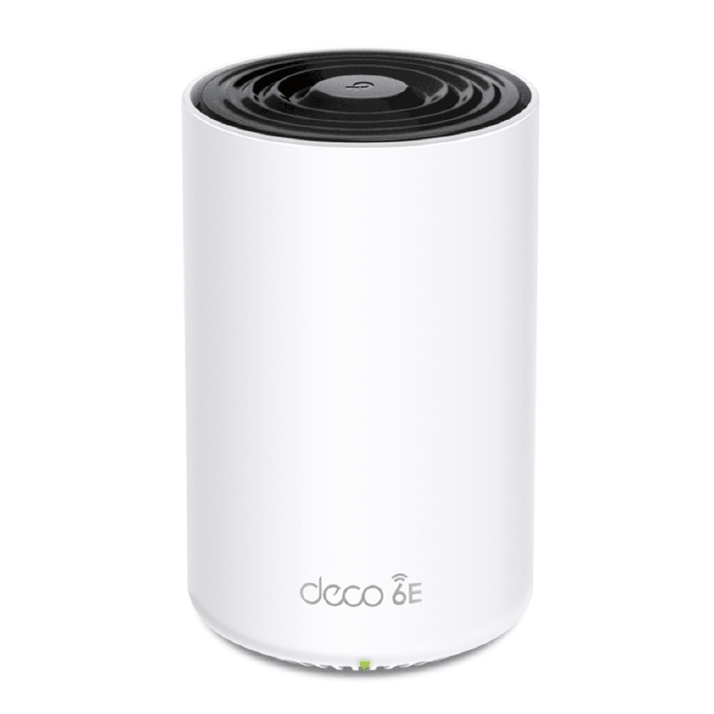 [DECO-XE75-PRO] Router Inalámbrico MESH Interior para Hogar / Doble Banda Wi-Fi 6E AX5400 Mbps / 1 Puerto 2.5G WAN/LAN / 2 Puertos 1G WAN/LAN / 4 Antenas Internas / Administración Mediante la App Deco (iOS, Android) / Protección HomeShield