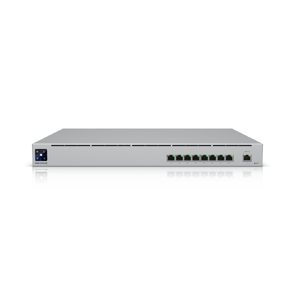 USW Mission Critical ? Switch PoE con Batería Integrada de 368 Wh para Alimentación Ininterrumpida de hasta 8 Dispositivos con 120 W PoE Total Disponible