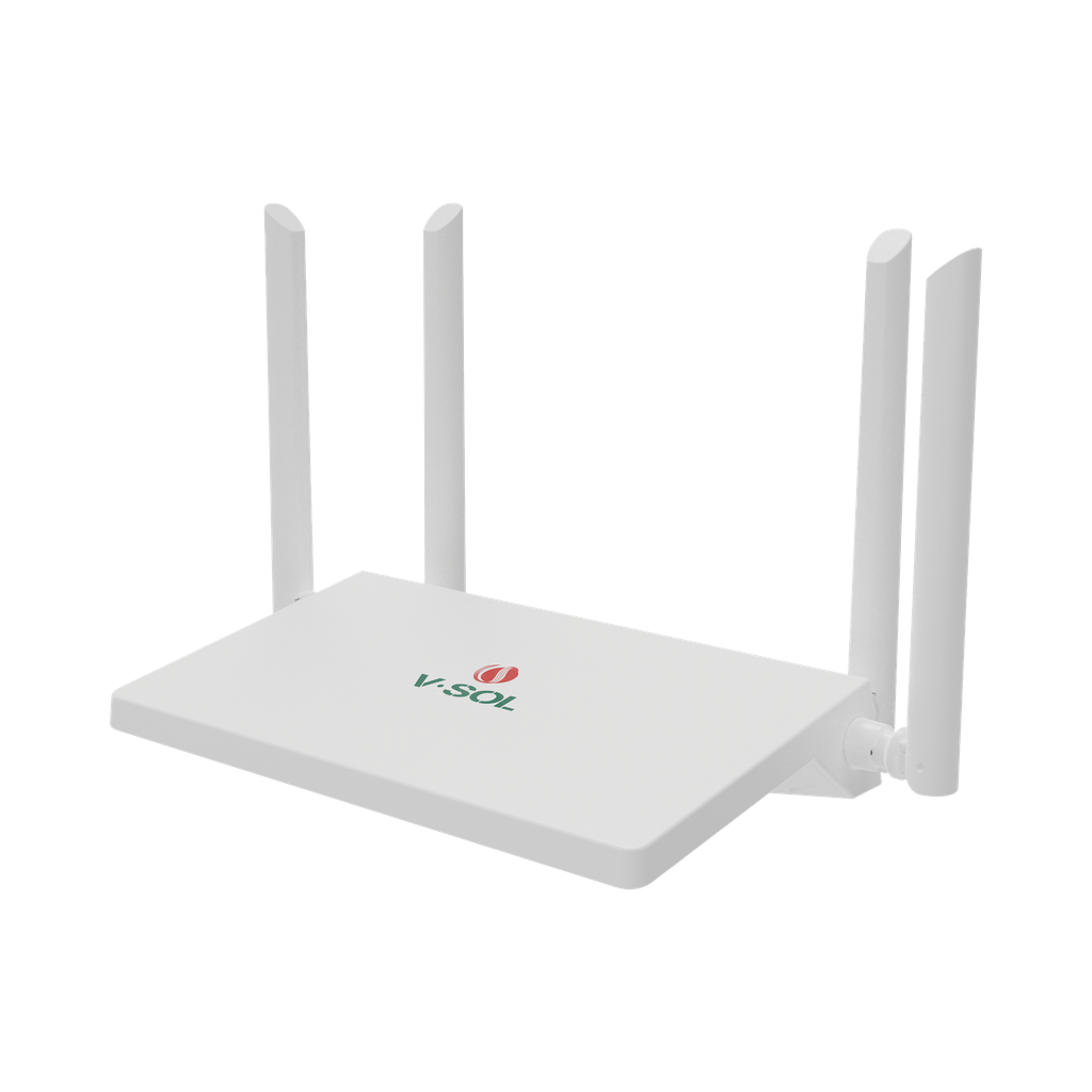 Router Inalámbrico/ WiFi 6 / 4 puertos LAN Gigabit/ Soporta Mesh / Diseño Compacto