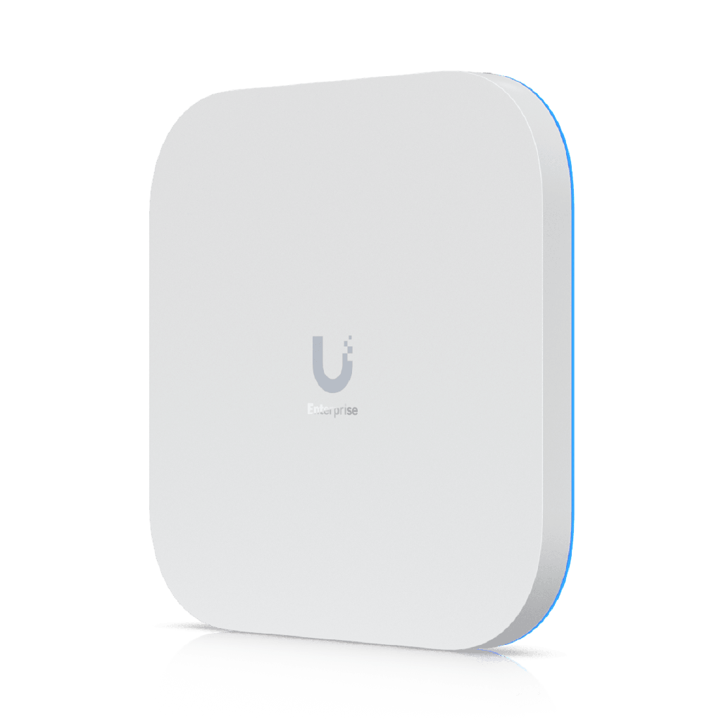 UniFi Enterprise Access Point E7, WiFi 7, 2.4/5/6GHz, 10 Cadenas Espaciales, Analizador Espectral en Tiempo Real, Hasta 1000 Dispositivos, (1) Puerto 10G RJ45 y (1) Puerto 1G RJ45 para Alta Disponibilidad de Energía y Datos