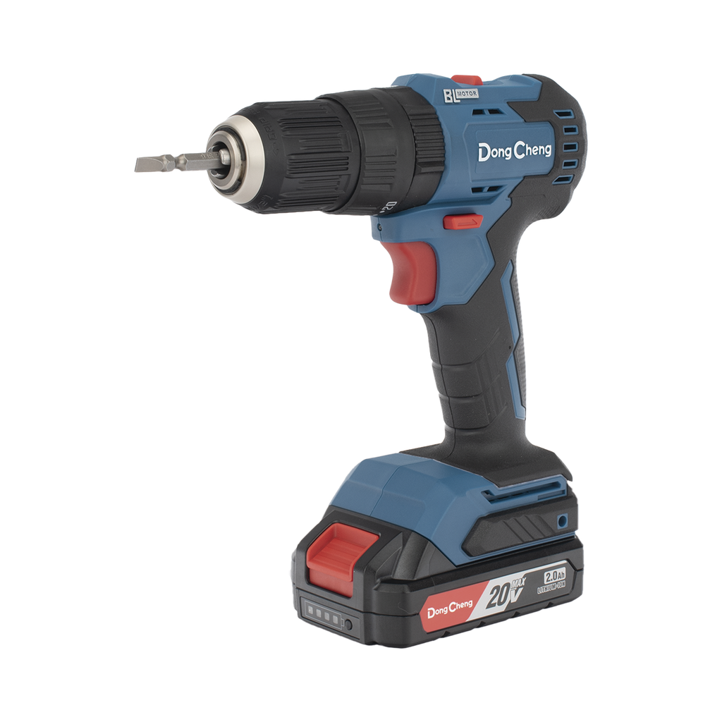 [DCJ-Z2050-IAM] Rotomartillo / Taladro Inalámbrico de 20V sin Carbones, Broquero de 1/2, incluye 2 Baterías de 2.0 Ah, Cargador y Maletín