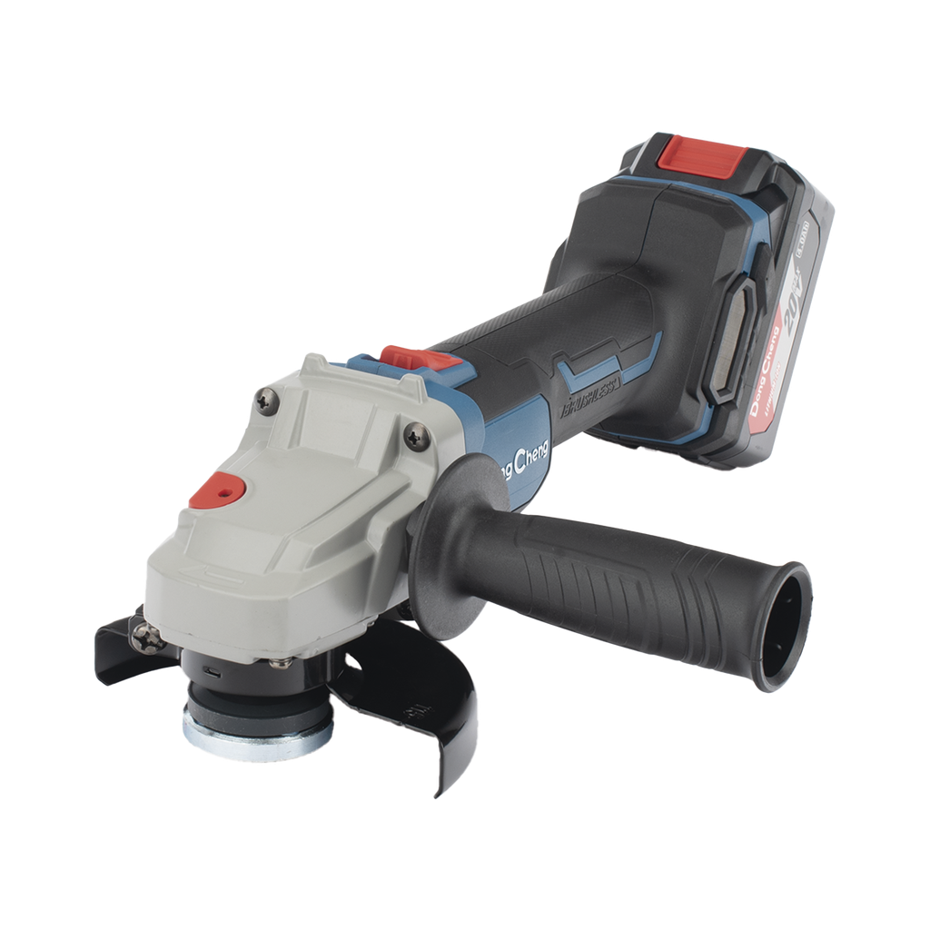 Amoladora Angular de 20Vcc, Disco de 4-1/2 in, Incluye 2 Baterías de 4.0Ah, Cargador y Estuche