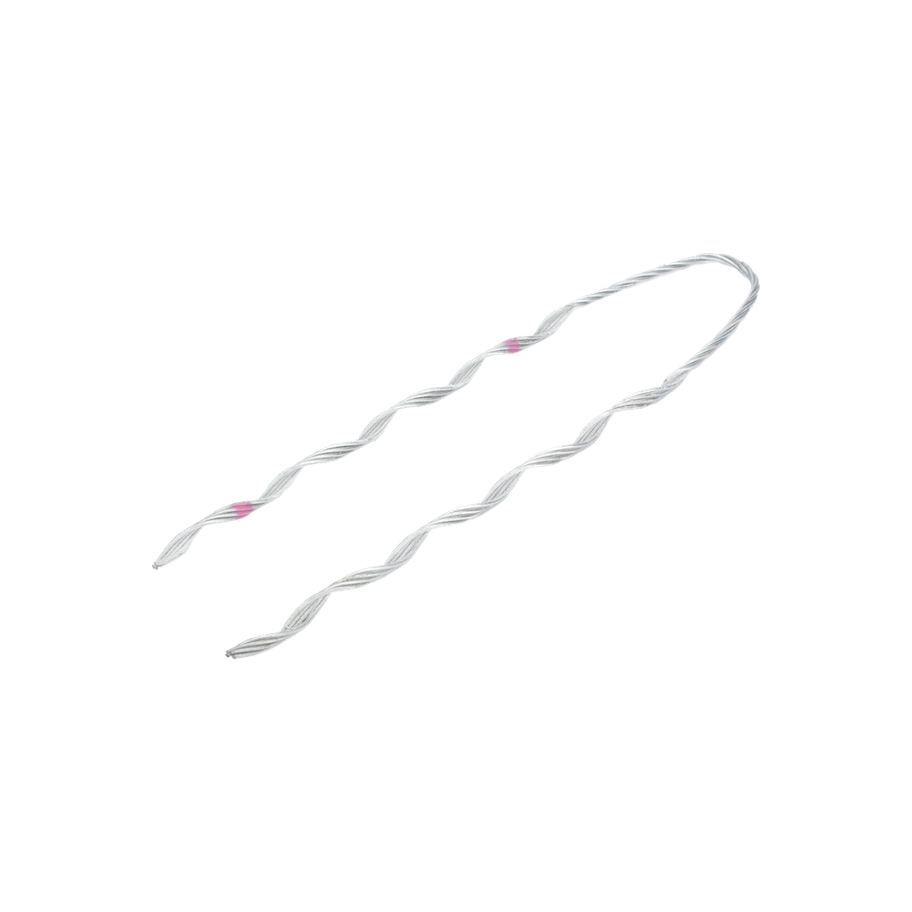 Remate Preformado de Acero Galvanizado para Fibra Mini-ADSS de 24 hilos, diámetros 7.5 - 8 mm